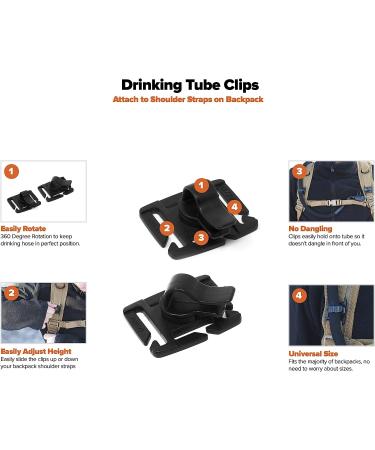 Diaz Sport Insulated Cooler Bag for 2L & 3L Hydration Bladders | Keeps Water Cold for Hours | Lightweight & Water Resistant | Includes Free Clips for Drinking Tube | Black - Buy Online on SooperMarket.com