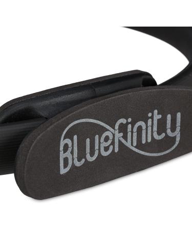 Buy Bluefinity Pilates Ring - Double Handle Padded Resistance Yoga Ring 37 cm Black | Ideal for Home Workouts & Exercises - Buy Online on SooperMarket.com