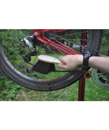 Green Oil Bicycle Cleaning Brush | Biodegradable & FSC Certified | Sustainable Plant Based Bristles | UK-Made - Buy Online on SooperMarket.com