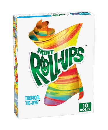 Betty Crocker Fruit Roll ups TROPICAL TIE DYE 141g