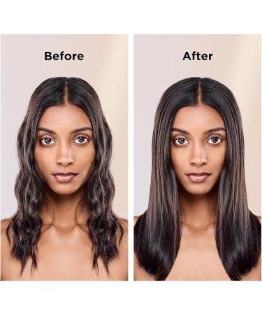 Prizm Hair Straightener Brush - Fast Heating Negative Ions Anti-Scald Design 4 Temp Settings Dual Voltage - Perfect Gift for Women - Buy Online on SooperMarket.com