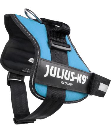 Buy K9 Powerharness Size L/1 in Aquamarine - Durable & Comfortable Dog Harness for All Breeds | International Shipping Available - Buy Online on SooperMarket.com