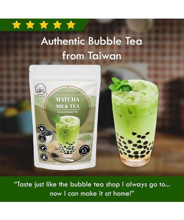 Moriyama Teahouse Matcha Bubble Milk Tea Instant Powder Mix 1kg | 33 Drinks | Authentic Taiwan Recipe | Zero Trans Fat | No Preservatives - Buy Online on SooperMarket.com