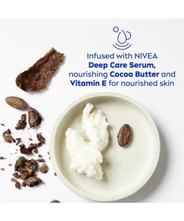 NIVEA Cocoa Butter Body Lotion | 48H Deep Moisturie |Daily Moisturizer | Light Non-greasy | with Cocoa Butter & Vitamin E | For Dry to very dry Skin | 625mL Pump Bottle - Buy Online on SooperMarket.com