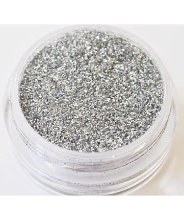 KM-Nails 4ml chrome pigment silver for Mirrow effect chrome nails