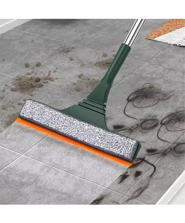 Window Glass Wiper | Adjustable Length Mirror Cleaner Tool | Window Cleaning Tool Reusable Glass Washing Equipment with Extension Handle Window Shower Cleaning Tool for Mirror Green - Buy Online on SooperMarket.com