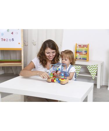Tooky Toy TKC315 - Colorful Small Motor Skills Loop with Sliding Elements | Best eCommerce International Shipping - Buy Online on SooperMarket.com