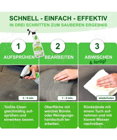 Golden Bull Upholstered Cleaner & Brush - Vegan Natural Stain Remover for Sofa & Auto (500ml) - Eco-Friendly Upholstery Care - Buy Online on SooperMarket.com