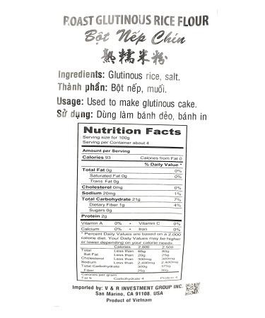 Premium Cooked Glutinous Rice Flour - Perfect for Traditional Recipes - Buy Online on SooperMarket.com
