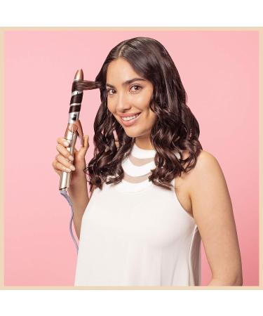 INFINITIPRO BY CONAIR 1-inch Titanium Ceramic Curling Iron for Frizz-Free Classic Curls - Ideal for Short, Medium, and Long Hair - Buy Online on SooperMarket.com