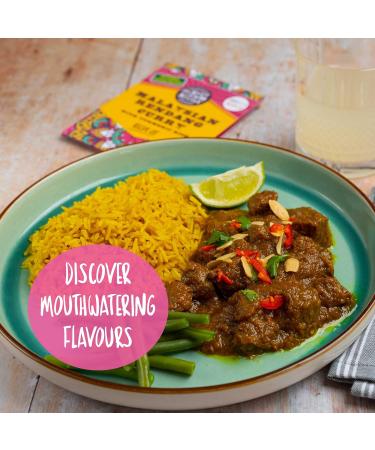 The Spice Sultan Asian Curry Kits Selection Box (3 Kits) - Thai Yellow, Sri Lankan Coconut, Malaysian Rendang - Recipes Included | Gluten-free, Vegan - Buy Online on SooperMarket.com