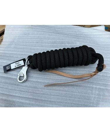 Communication Line Natural Horsemanship Parelli Style Training Rope 4.2 and 3.8 Meters (Black 3.8 meters) 3.8 meters Black - Buy Online on SooperMarket.com