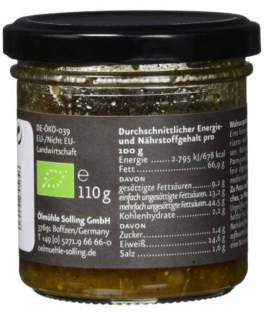  lm hle Solling Organic Walnut Pesto - Premium 110g | International Shipping Available - Buy Online on SooperMarket.com