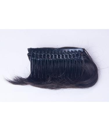 Buy WIG ME UP TYP-760-8 Clip-In Short Straight Curved Micro Bangs - Brown Hairpiece for a Stylish Look - Buy Online on SooperMarket.com