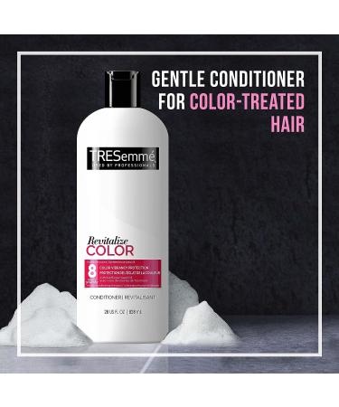 Tresemme Color Revitalize Shampoo & Conditioner Set - 28 Fl Oz Each | Sunflower Seed Oil for Weeks-Long Hair Color Protection & Healthy Hair - Buy Online on SooperMarket.com