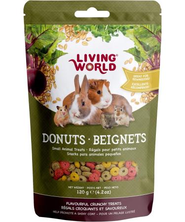 Living World Extrusion Rabbit Food (3-Pound) + Living World Small Animal Donuts (4.2 oz) - Buy Online on SooperMarket.com