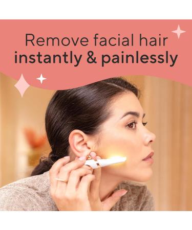 Buy Finishing Touch Flawless Dermaplane Glo - Sonic Lighted Exfoliator & Razor for Facial Hair Removal | 6 Replacement Heads | International Shipping Available - Buy Online on SooperMarket.com