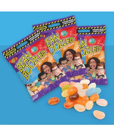 Jelly Belly Beans BoozLed 3x Refill Set - 6th Gen 54g Bags | Fun Disgusted Taste Duels: Tutti-Frutti & Stinkende Socken - Perfect for Parties & Game Nights - Buy Online on SooperMarket.com