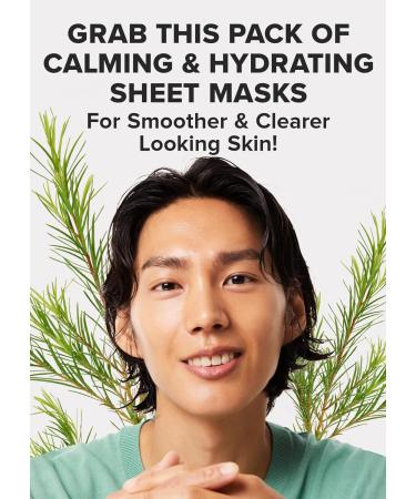 I DEW CARE Sheet Mask Pack - Here's The Tea Tree | with Tea Tree Leaf Extract Soothing Balancing Korean Face Mask Set for Oily & Sensivitive Skin Hydrating Moisturizing (10 Count) 05 Here's The Tea Tree - Buy Online on SooperMarket.com