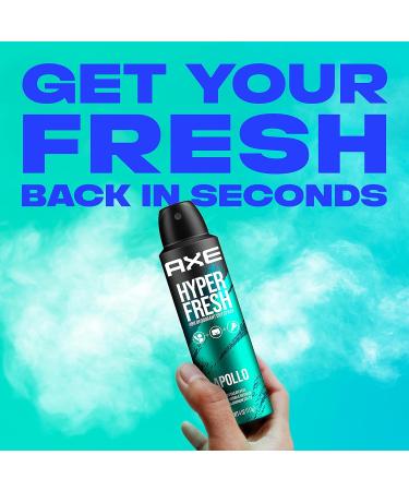 AXE Apollo Deodorant Spray - 48 Hour Odor Protection | Fresh Sage & Cedarwood | Aluminum-Free & Residue-Free | 4 oz - Buy Internationally - Buy Online on SooperMarket.com