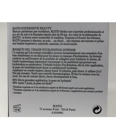 MATIS PARIS R ponse Corrective Hyalu-Flash Hyaluronic Mask | International Shipping Available - Buy Online on SooperMarket.com