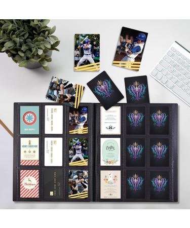 432 Pocket JIQEZNL Card Binder | Upgraded Trading Card Binder for MTG, TCG, Sports, and Collectibles - Black - Buy Online on SooperMarket.com