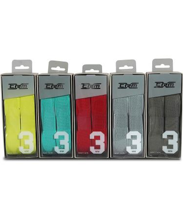 XTRM Tacky Handlebar Tape 3.0mm - Foam Infused Triple Layer PU Wraps for Road and Mountain Biking - Blue | Made in Taiwan - Buy Online on SooperMarket.com