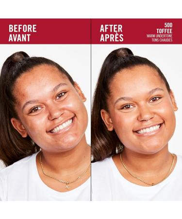 Rimmel London - Lasting Finish 35 Hour Foundation Long-Wearing Hydrating Vegan Formula Full-Coverage - Toffee 1 count (Pack of 1) Toffee - 500 - Buy Online on SooperMarket.com