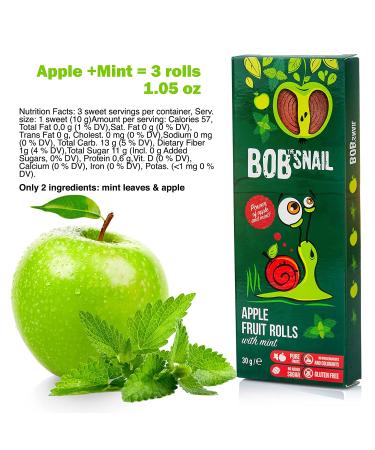 Healthy Snacks Variety Pack - 60 Individual Fruit Roll Ups - Apple Cherry Plum Pumpkin Mint - Vegan, Low Carb, Gluten Free - Dried Fruit Mix for Kids and Adults - Buy Online on SooperMarket.com