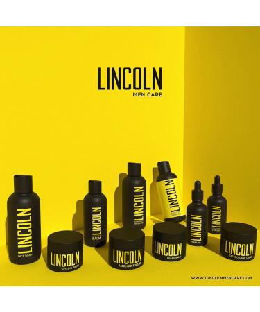 Lincoln Nourishing Beard Balm - Premium Beard Care for Men | 100ml | Smooth Non-Greasy Formula with High-Quality Oils - Buy Online on SooperMarket.com