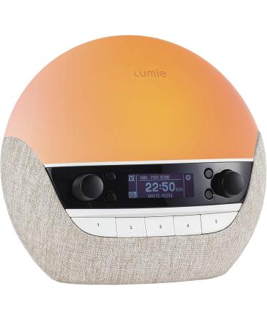 Buy Lumie Bodyclock Luxe 700FM - Light Alarm Clock with FM Radio Bluetooth Speaker & Low Blue Light | International Shipping Available - Buy Online on SooperMarket.com