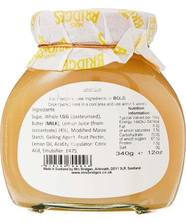 Mrs Bridges Lemon Curd - Buy Online on SooperMarket.com