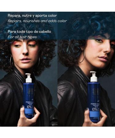 V quer Professional Power Color Mask Dyed Hair Vegan and Sulfate (Violet) Hair Colour Enhancer - 275ml - Buy Online on SooperMarket.com