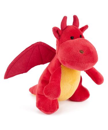 Zappi Co Children's Soft Cuddly Plush Toy Animal - Perfect Perfect Soft Snuggly Playtime Companions for Children (12-15cm /5-6") (Dragon)