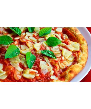 Buy Bresc Garlic Chopped 2x450g - Coarse Young Garlic in Sunflower Oil Vegan & Ready to Use for Easy Cooking - Buy Online on SooperMarket.com