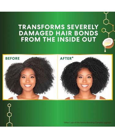 Palmer's Amino Bonding Complex Hair Mask - Intense Conditioning Masque with Coconut Oil & Vitamin E Heat Protectant Anti-Frizz Shine & Growth - 2.1 oz Packette - Buy Online on SooperMarket.com