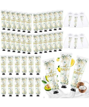 48 Sets Baby Shower Hand Cream Wedding Hand Cream Gifts Baby Shower Party Favors for Guests Bridal Shower Favors Travel Size Hand Lotion Bulk for Wedding Baby Shower(Baby)