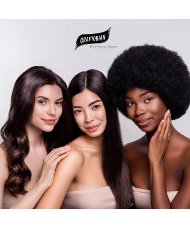 Graftobian HD Glamour Cr me Foundation Palette (Warm #3) - Full Coverage 5 Color Makeup Palette for Medium/Dark Warm Skin Tones - Buy Online on SooperMarket.com