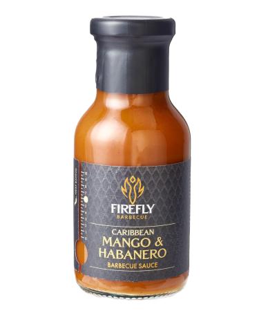 Firefly BBQ Caribbean Mango Hot Sauce - Tropical Sweetness with a Spicy Kick
