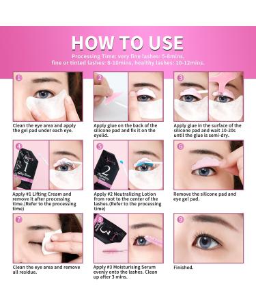 Beauty7 Lash Lift Kit - Professional Salon at Home for Eyelash Extension Curling and Perming (5 Pack) - Buy Online on SooperMarket.com