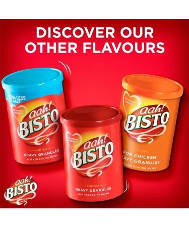Bisto Reduced Salt Beef Gravy Granules 350g - Perfect for Hearty Family Meals - Buy Online on SooperMarket.com