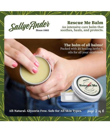 Sallye Ander Rescue Me Intensive Care Balm - Natural and Soothing Skin Relief - Buy Online on SooperMarket.com