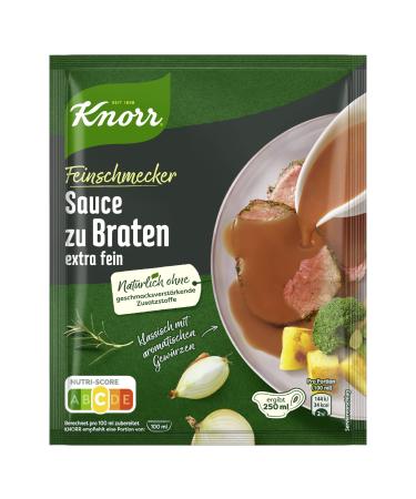 Knorr gourmet sauce to fry extra fine delicious brown sauce without taste -enhancing additives and dyes 250 ml 1 piece