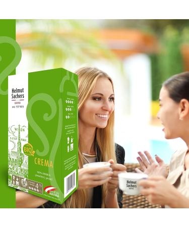 Buy Helmut Sachers Organic Coffee - Crema 100% Arabica Intensity 4/5 500g - International Shipping Available - Buy Online on SooperMarket.com