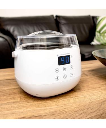 Rio Professional Wax Heater Suitable For All Wax Types including Hard Creme & Soft Automatic Temperature Control Multiple Temperature Settings LCD Rapid Heat-Up - Buy Online on SooperMarket.com