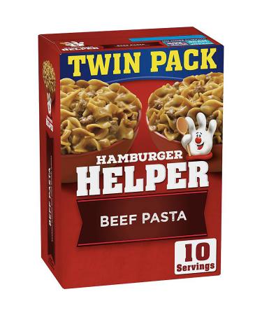 Betty Crocker Hamburger Helper, Beef Pasta, Twin Pack, 12 oz
