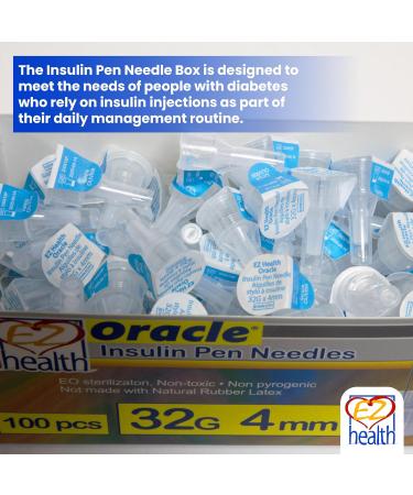 Oracle Insulin Pen Needles 4mm - Buy Online on SooperMarket.com