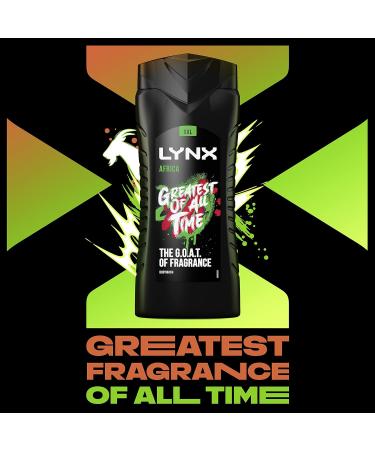 Lynx XXL Africa Shower Gel 500ml - Long-lasting UK's #1 Fragrance - Refreshing Body Cleanser - Buy Online on SooperMarket.com