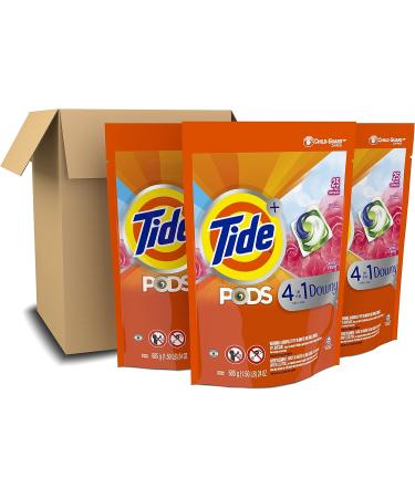 Tide PODS with Downy Laundry Detergent Soap Pods April Fresh - 75 Count (3 Bag Value Pack) - Buy Online on SooperMarket.com