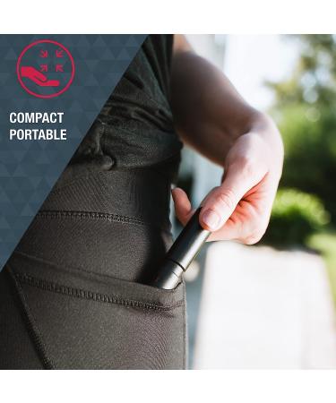 SABRE Mighty Discreet Pepper Spray 2 Pack - 16 Bursts, Ultra-Compact Design, UV Marking Dye - Snap Clip Black - Buy Online on SooperMarket.com